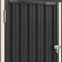 Abri de jardin compact Cabanon — détail de la finition