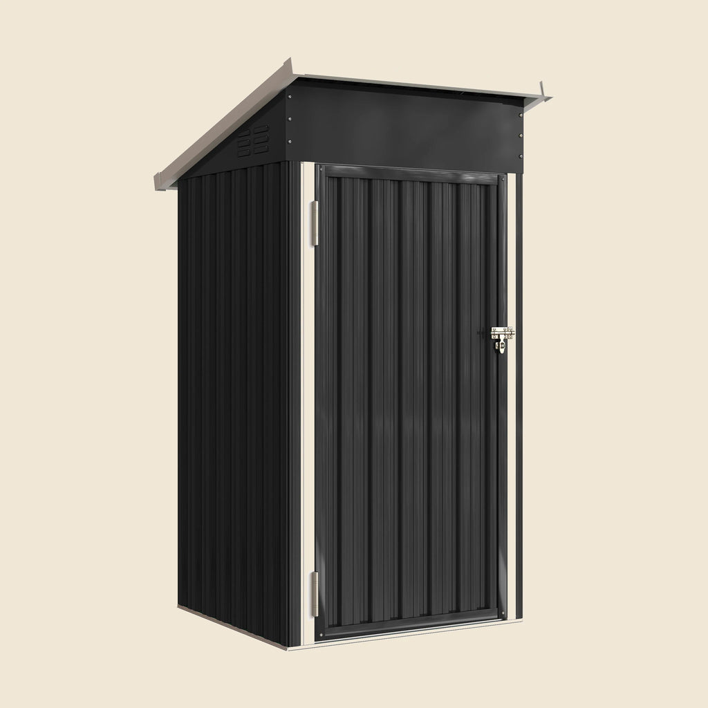 Abri de jardin compact Cabanon — vue d'ensemble sur fond neutre