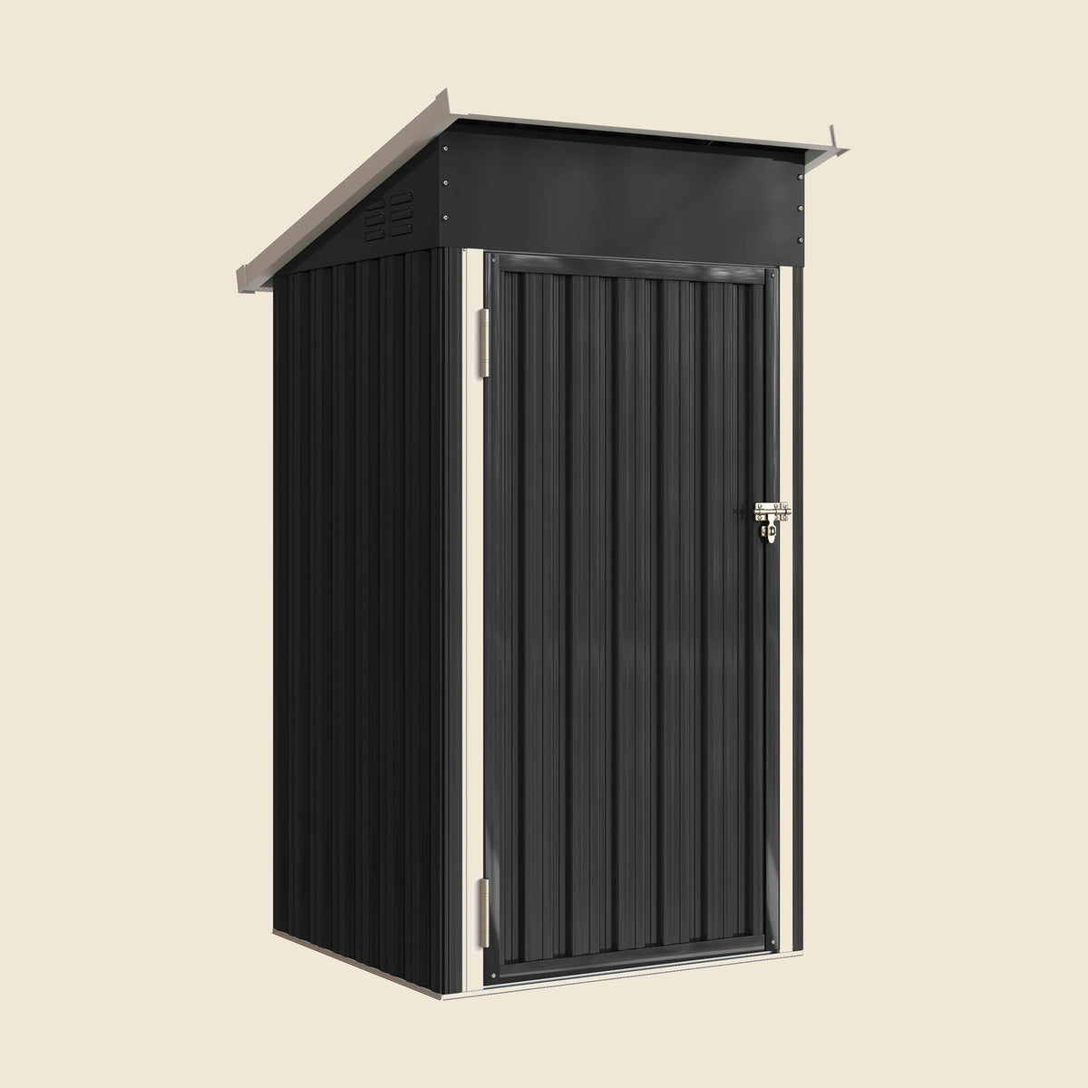 Abri de jardin compact Cabanon — vue d'ensemble sur fond neutre