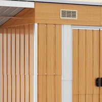 Abri de jardin adossé Oppède — détail de la finition
