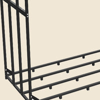 Range-bûches empilable Garrigue — détail de la finition