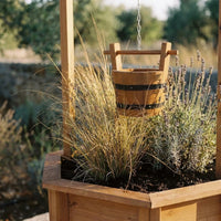 Jardinière puits Fontvieille — en cours d'utilisation