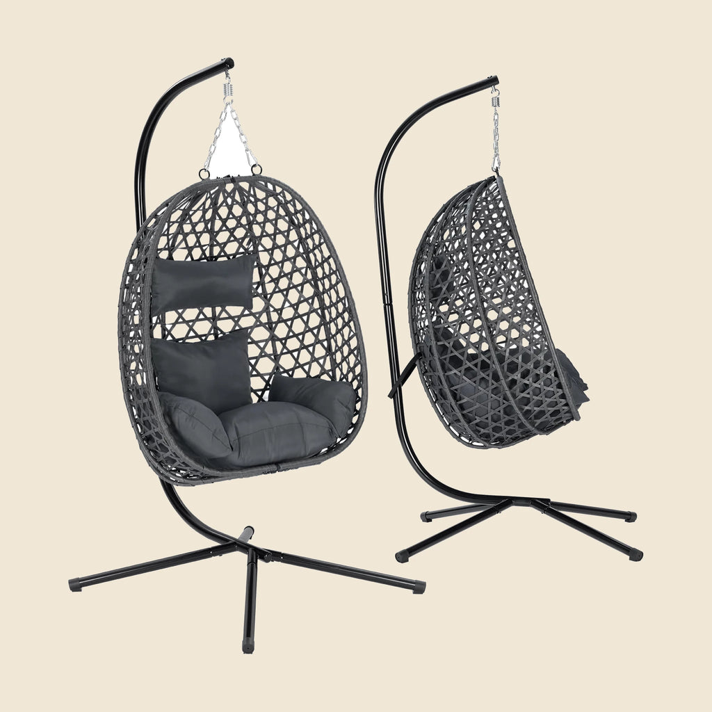Fauteuil suspendu Alcôve — vue d'ensemble sur fond neutre