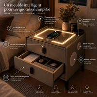 Table de chevet - Veille by Brasqa™