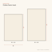 Platane, portillon en acier corten